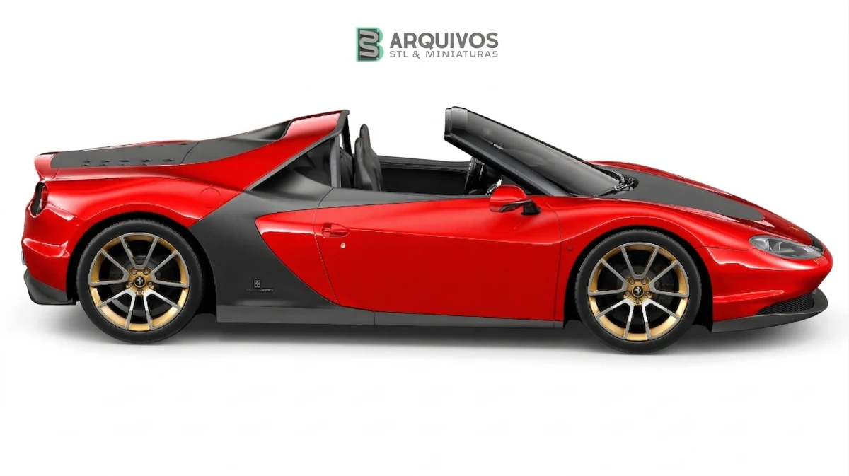 Modelo 3D STL - Ferrari Sergio 2015 — foto 2